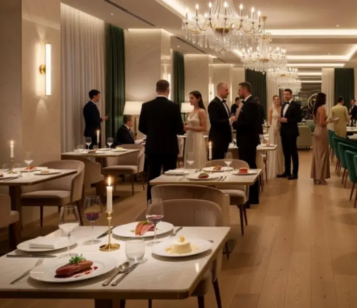 Luxusná reštaurácia s kasínovým lounge MajesticVenuue