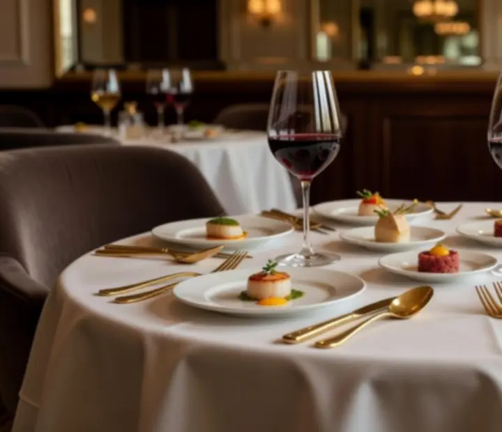 Gurmánske VIP degustačné menu servírované v súkromnom salóne